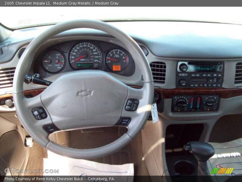 Medium Gray Metallic / Medium Gray 2005 Chevrolet Impala LS