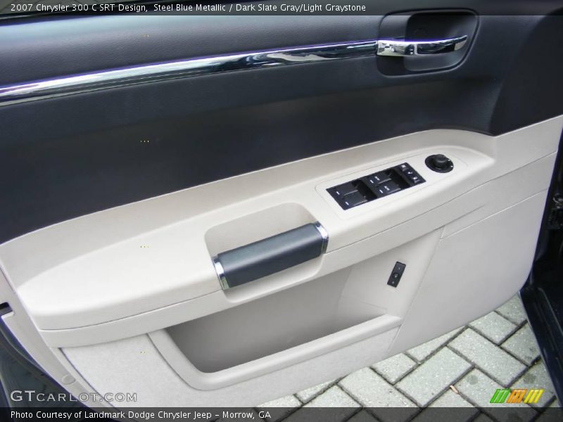 Steel Blue Metallic / Dark Slate Gray/Light Graystone 2007 Chrysler 300 C SRT Design