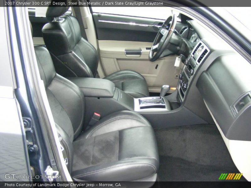 Steel Blue Metallic / Dark Slate Gray/Light Graystone 2007 Chrysler 300 C SRT Design