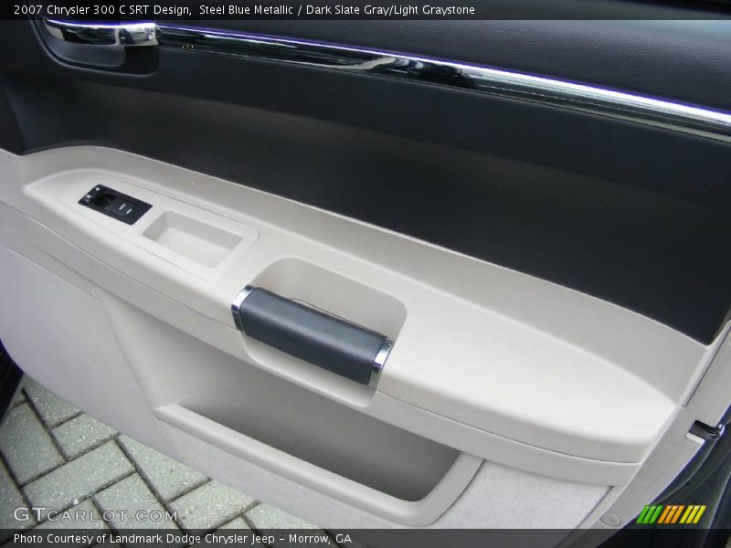 Steel Blue Metallic / Dark Slate Gray/Light Graystone 2007 Chrysler 300 C SRT Design