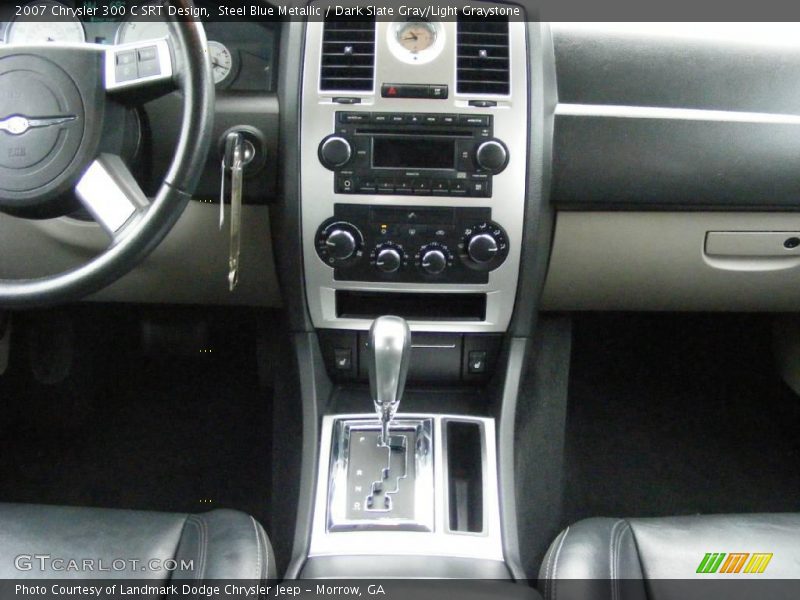 Steel Blue Metallic / Dark Slate Gray/Light Graystone 2007 Chrysler 300 C SRT Design
