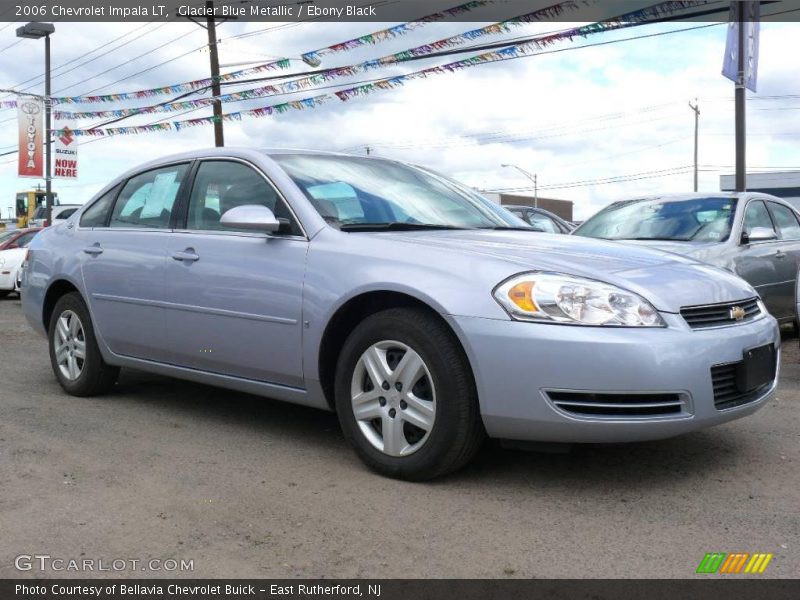 Glacier Blue Metallic / Ebony Black 2006 Chevrolet Impala LT