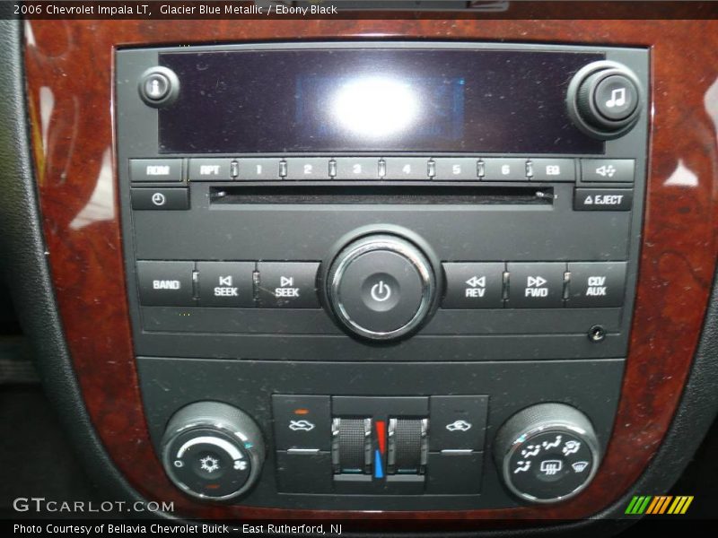 Glacier Blue Metallic / Ebony Black 2006 Chevrolet Impala LT