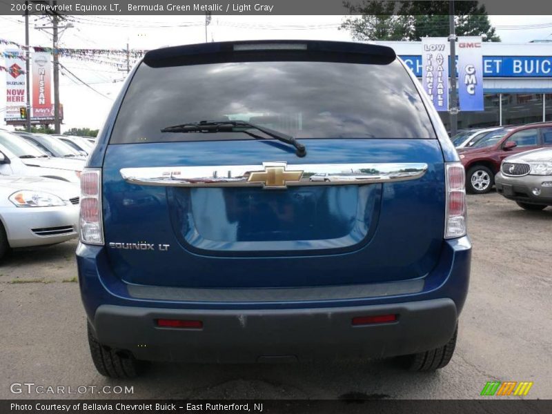 Bermuda Green Metallic / Light Gray 2006 Chevrolet Equinox LT