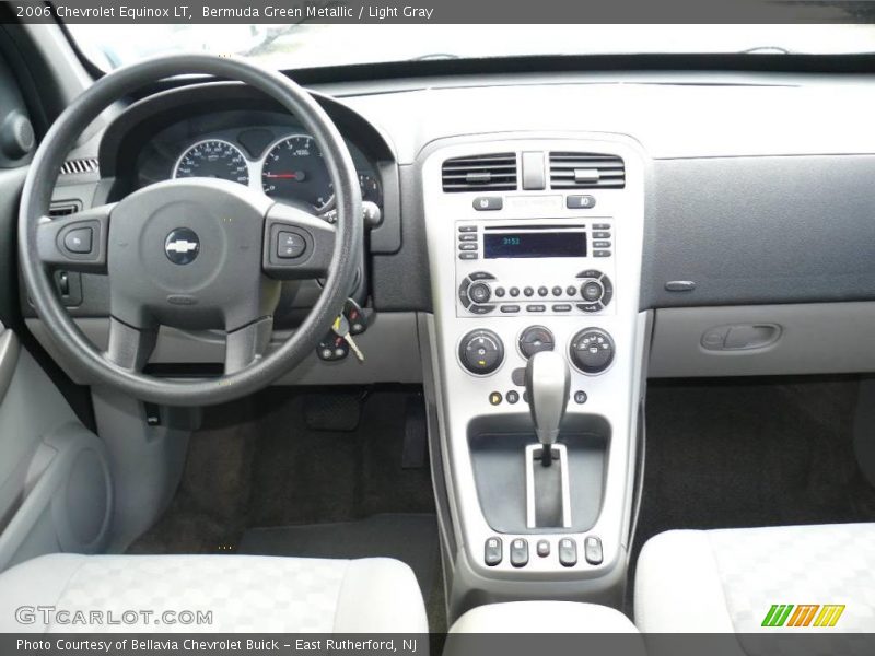 Bermuda Green Metallic / Light Gray 2006 Chevrolet Equinox LT