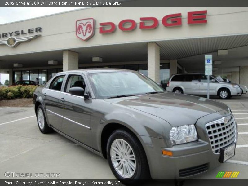 Dark Titanium Metallic / Dark Slate Gray 2009 Chrysler 300 LX