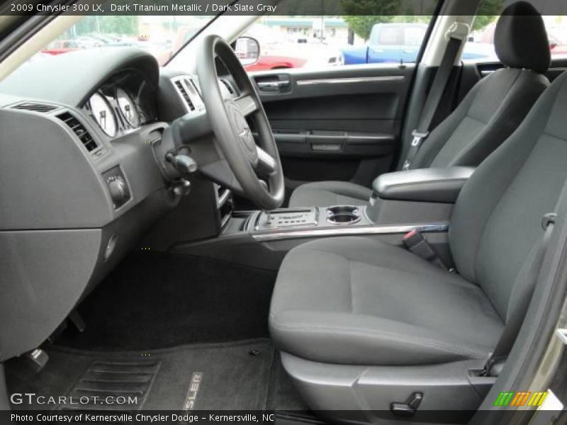 Dark Titanium Metallic / Dark Slate Gray 2009 Chrysler 300 LX