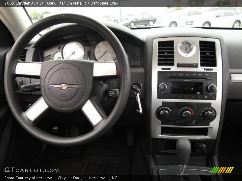 Dark Titanium Metallic / Dark Slate Gray 2009 Chrysler 300 LX
