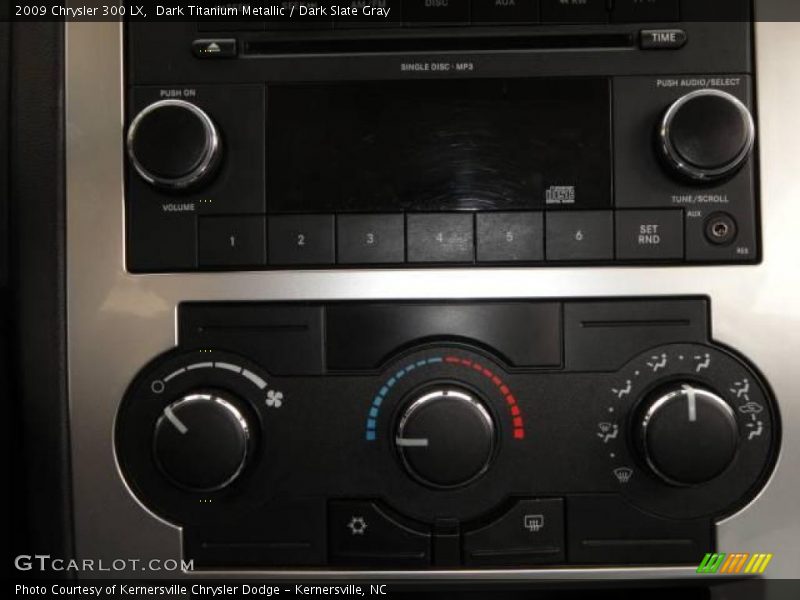 Dark Titanium Metallic / Dark Slate Gray 2009 Chrysler 300 LX