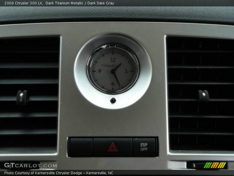 Dark Titanium Metallic / Dark Slate Gray 2009 Chrysler 300 LX