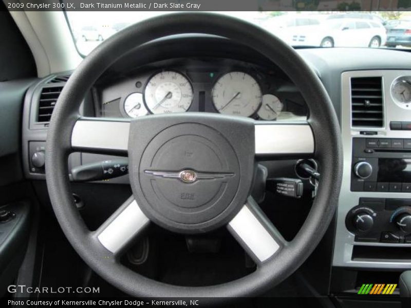 Dark Titanium Metallic / Dark Slate Gray 2009 Chrysler 300 LX