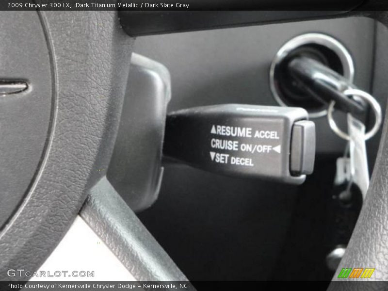 Dark Titanium Metallic / Dark Slate Gray 2009 Chrysler 300 LX