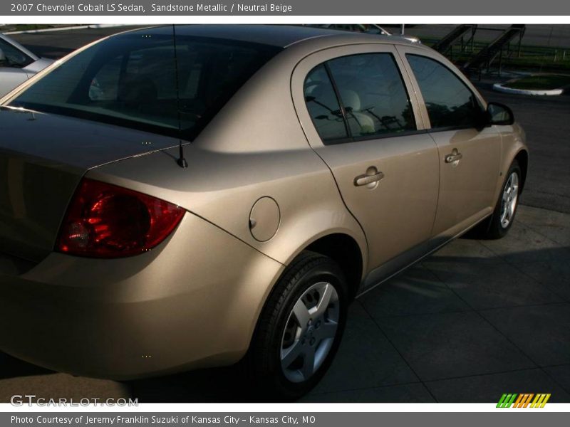 Sandstone Metallic / Neutral Beige 2007 Chevrolet Cobalt LS Sedan