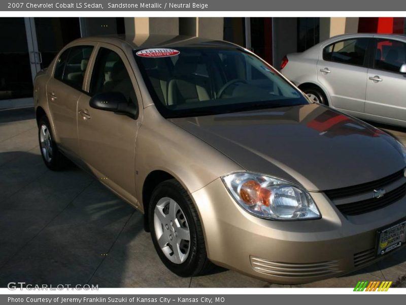 Sandstone Metallic / Neutral Beige 2007 Chevrolet Cobalt LS Sedan