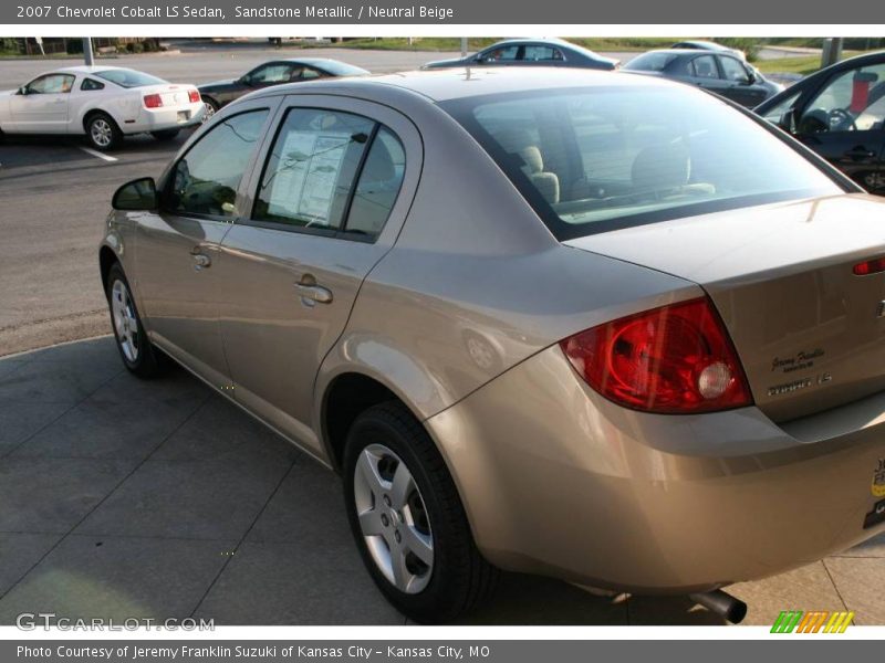 Sandstone Metallic / Neutral Beige 2007 Chevrolet Cobalt LS Sedan