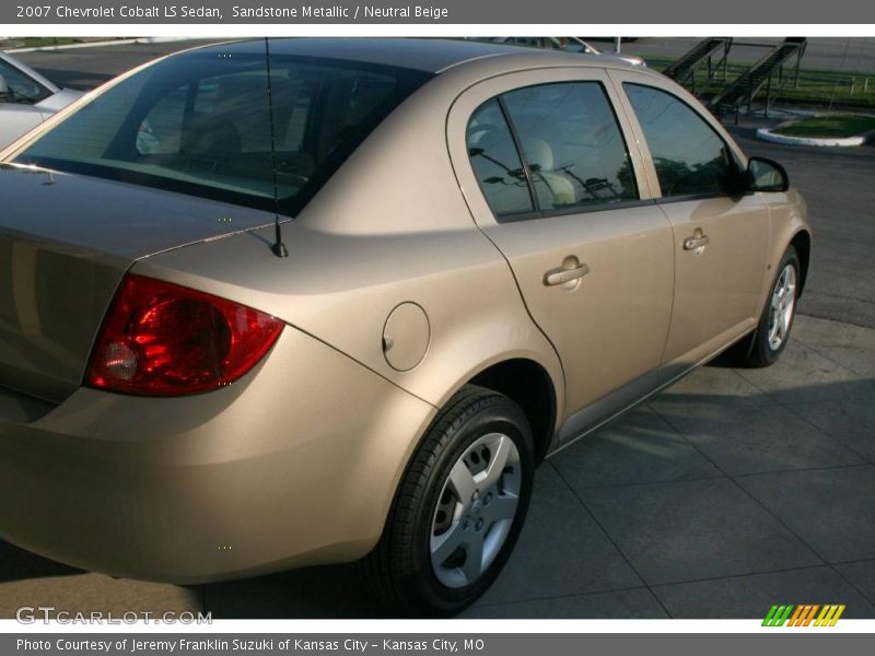 Sandstone Metallic / Neutral Beige 2007 Chevrolet Cobalt LS Sedan