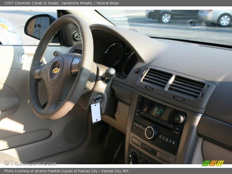 Sandstone Metallic / Neutral Beige 2007 Chevrolet Cobalt LS Sedan