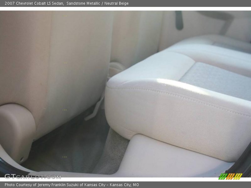 Sandstone Metallic / Neutral Beige 2007 Chevrolet Cobalt LS Sedan