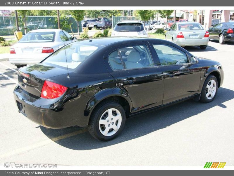 Black / Gray 2008 Chevrolet Cobalt LT Sedan