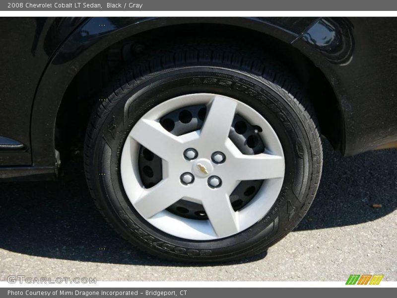 Black / Gray 2008 Chevrolet Cobalt LT Sedan