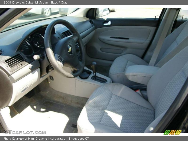 Black / Gray 2008 Chevrolet Cobalt LT Sedan