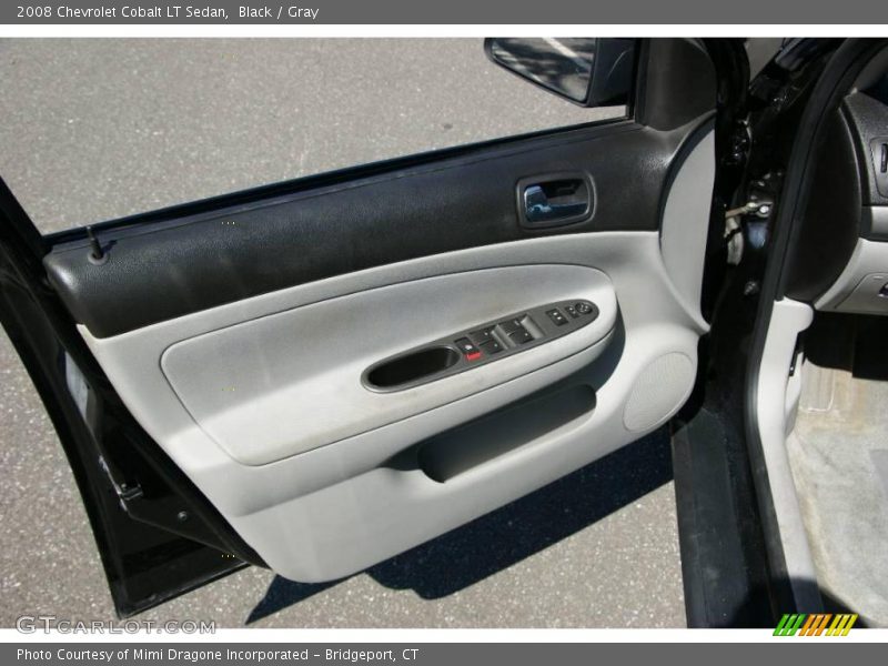 Black / Gray 2008 Chevrolet Cobalt LT Sedan