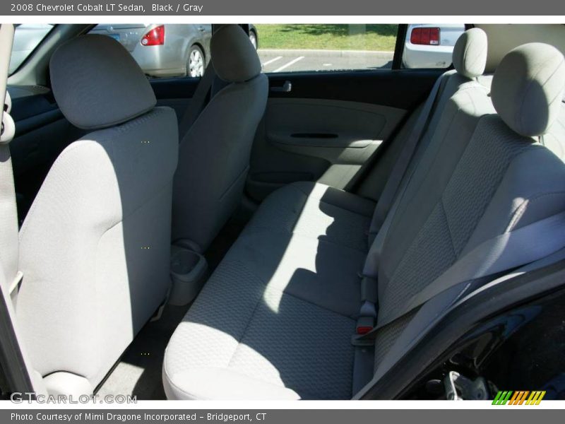 Black / Gray 2008 Chevrolet Cobalt LT Sedan