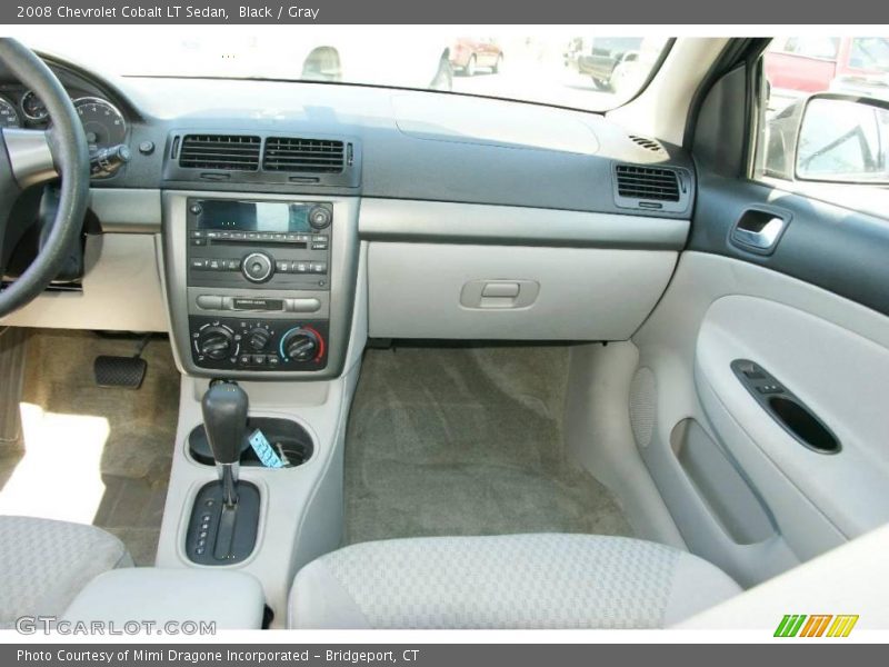 Black / Gray 2008 Chevrolet Cobalt LT Sedan