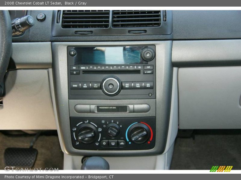 Black / Gray 2008 Chevrolet Cobalt LT Sedan