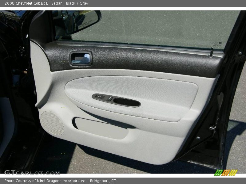 Black / Gray 2008 Chevrolet Cobalt LT Sedan