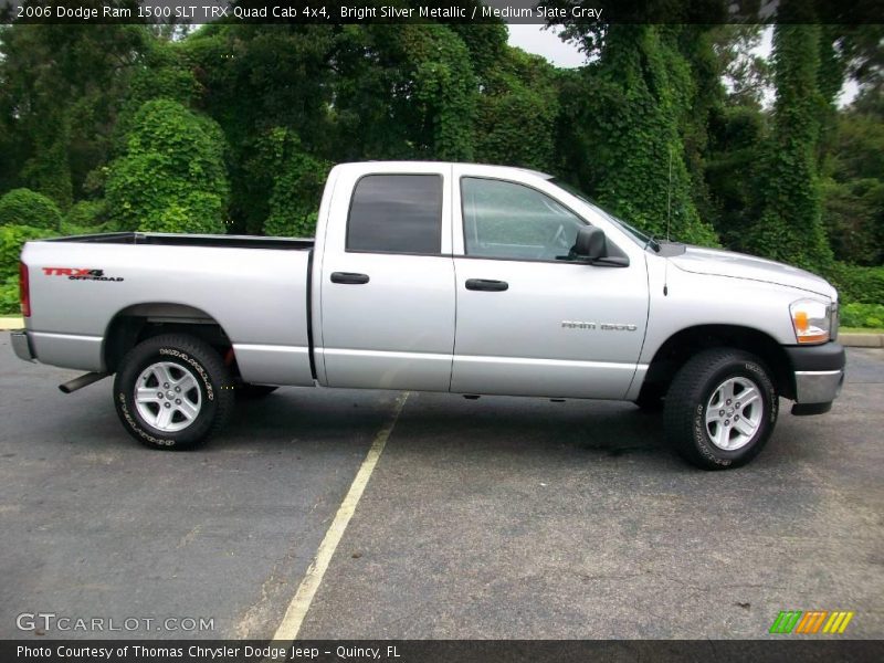 Bright Silver Metallic / Medium Slate Gray 2006 Dodge Ram 1500 SLT TRX Quad Cab 4x4