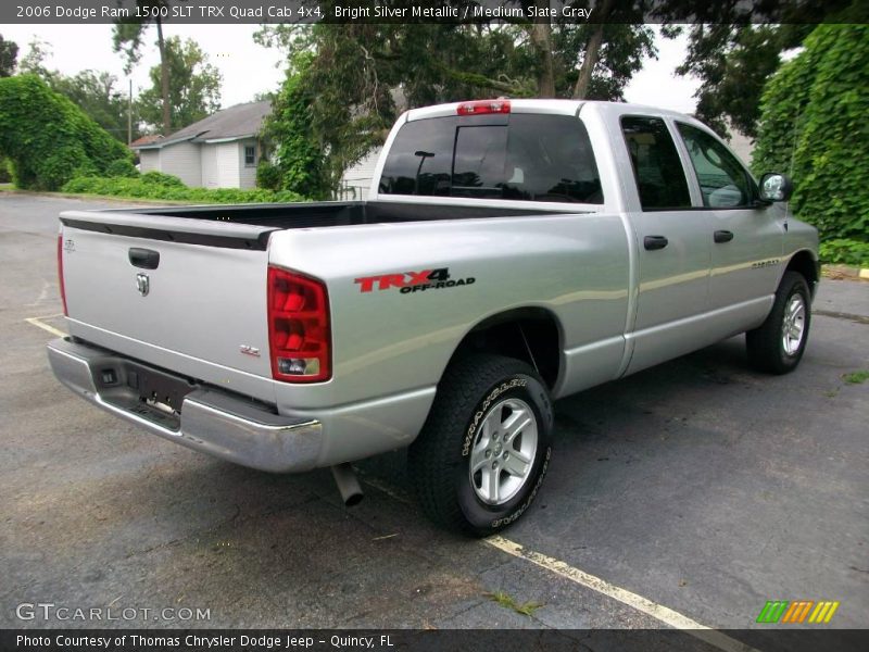 Bright Silver Metallic / Medium Slate Gray 2006 Dodge Ram 1500 SLT TRX Quad Cab 4x4