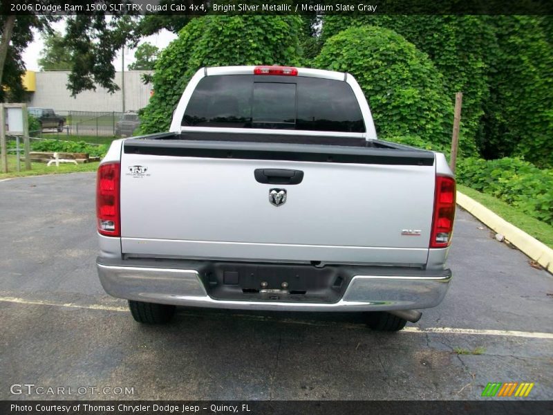 Bright Silver Metallic / Medium Slate Gray 2006 Dodge Ram 1500 SLT TRX Quad Cab 4x4