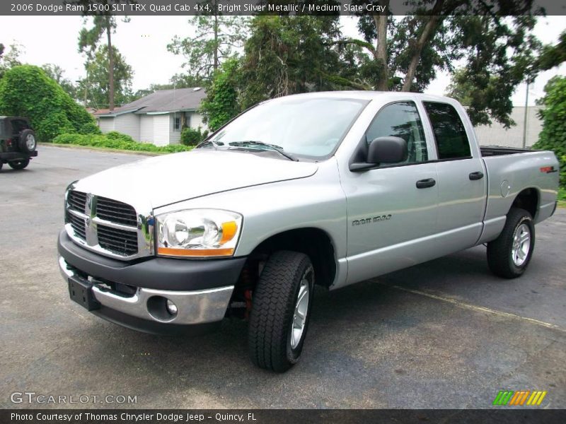 Bright Silver Metallic / Medium Slate Gray 2006 Dodge Ram 1500 SLT TRX Quad Cab 4x4
