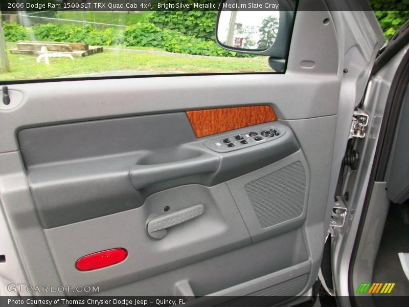 Bright Silver Metallic / Medium Slate Gray 2006 Dodge Ram 1500 SLT TRX Quad Cab 4x4