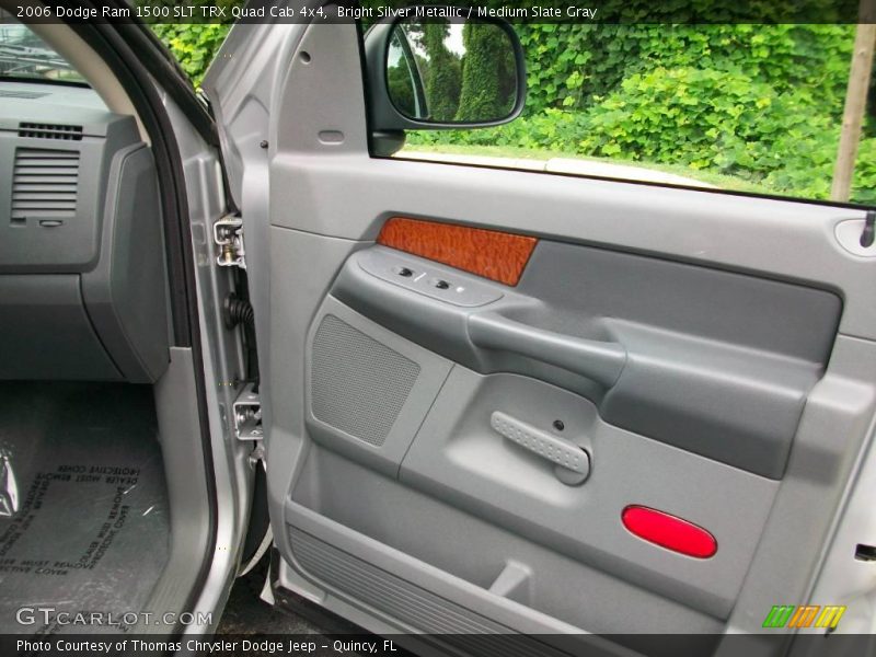 Bright Silver Metallic / Medium Slate Gray 2006 Dodge Ram 1500 SLT TRX Quad Cab 4x4
