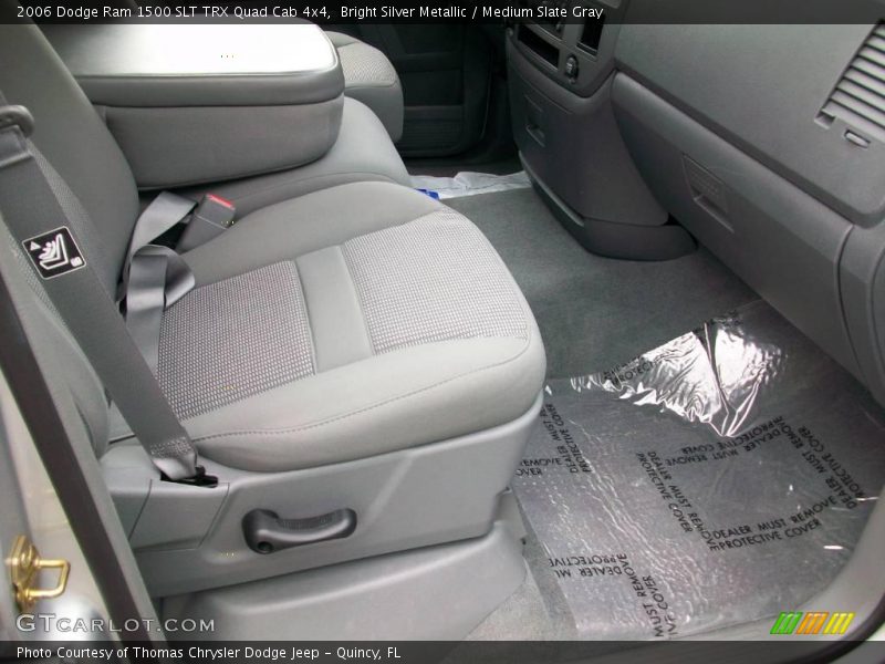 Bright Silver Metallic / Medium Slate Gray 2006 Dodge Ram 1500 SLT TRX Quad Cab 4x4