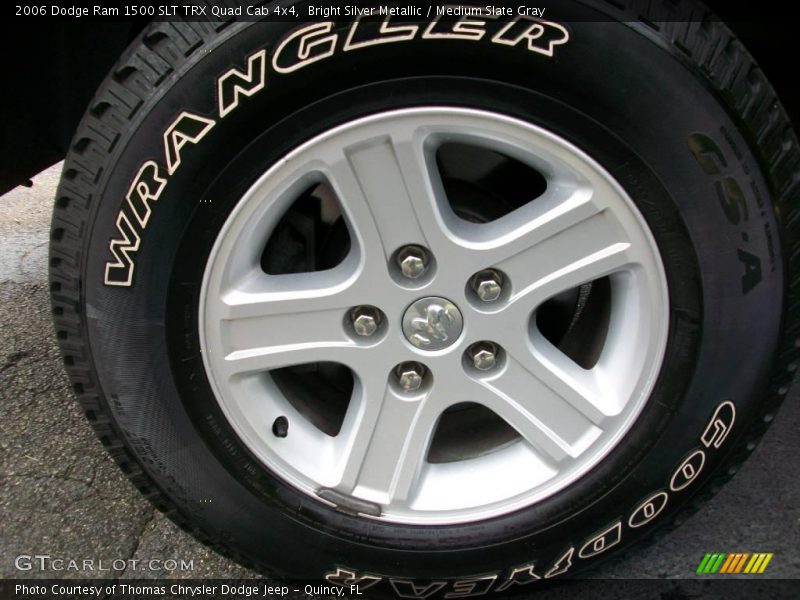 Bright Silver Metallic / Medium Slate Gray 2006 Dodge Ram 1500 SLT TRX Quad Cab 4x4