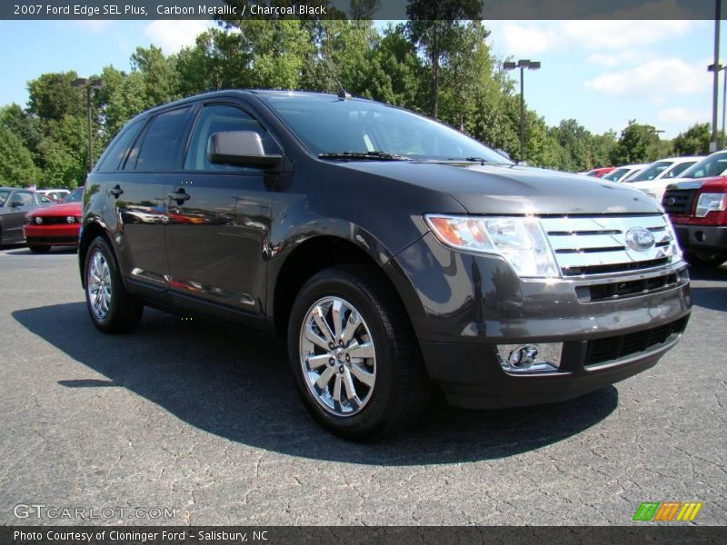 Carbon Metallic / Charcoal Black 2007 Ford Edge SEL Plus