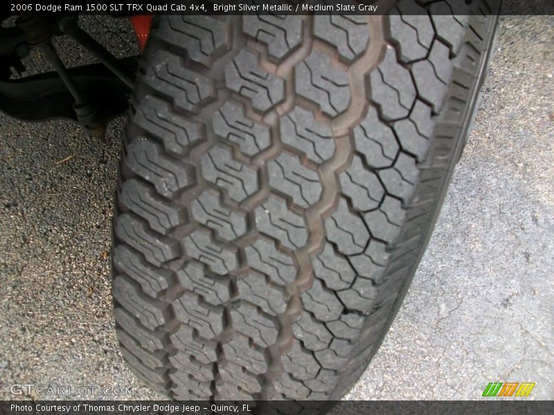 Bright Silver Metallic / Medium Slate Gray 2006 Dodge Ram 1500 SLT TRX Quad Cab 4x4