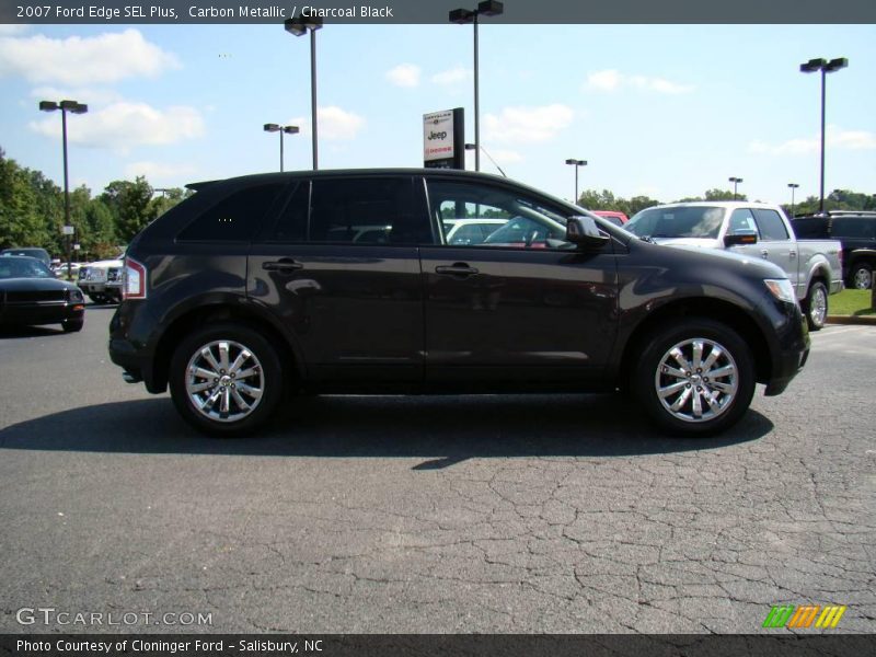 Carbon Metallic / Charcoal Black 2007 Ford Edge SEL Plus