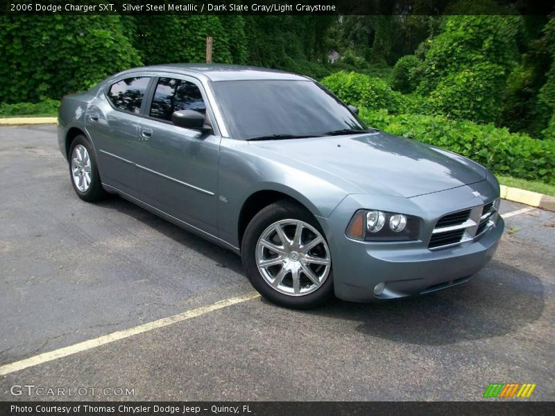 Silver Steel Metallic / Dark Slate Gray/Light Graystone 2006 Dodge Charger SXT