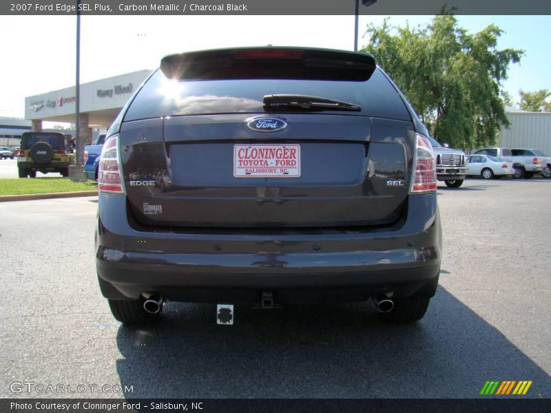 Carbon Metallic / Charcoal Black 2007 Ford Edge SEL Plus