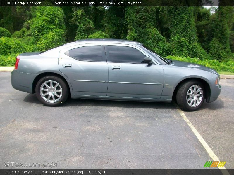 Silver Steel Metallic / Dark Slate Gray/Light Graystone 2006 Dodge Charger SXT