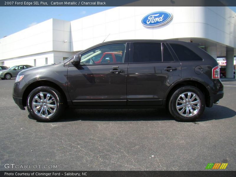 Carbon Metallic / Charcoal Black 2007 Ford Edge SEL Plus