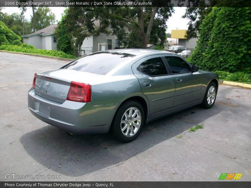 Silver Steel Metallic / Dark Slate Gray/Light Graystone 2006 Dodge Charger SXT
