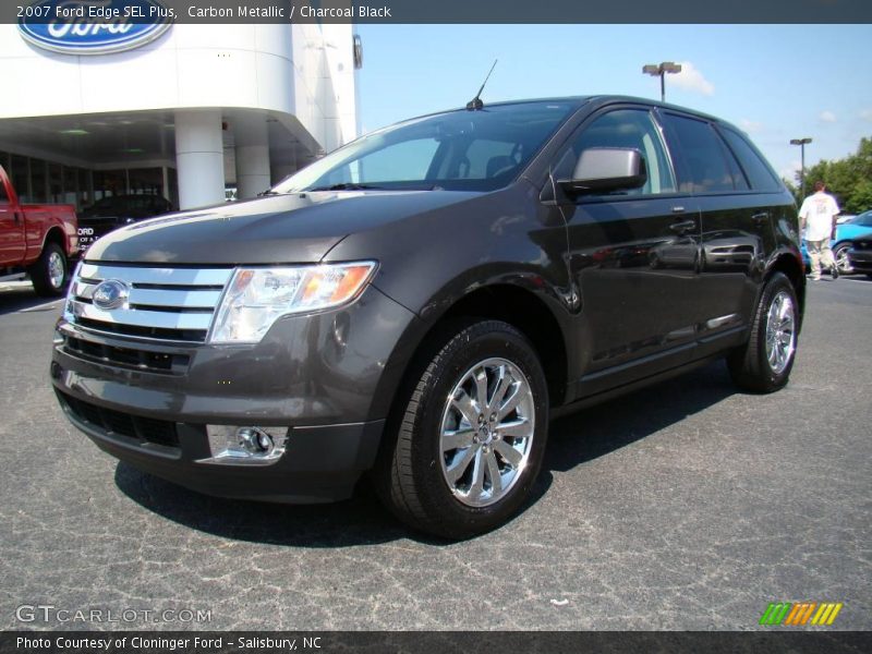 Carbon Metallic / Charcoal Black 2007 Ford Edge SEL Plus