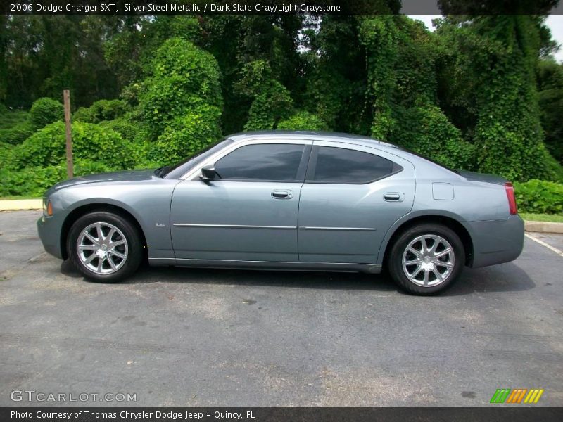 Silver Steel Metallic / Dark Slate Gray/Light Graystone 2006 Dodge Charger SXT