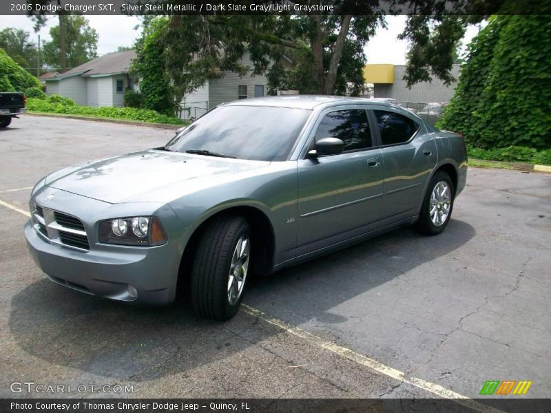 Silver Steel Metallic / Dark Slate Gray/Light Graystone 2006 Dodge Charger SXT