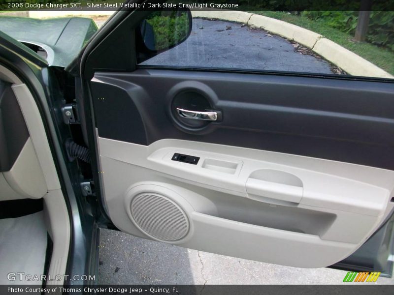 Silver Steel Metallic / Dark Slate Gray/Light Graystone 2006 Dodge Charger SXT